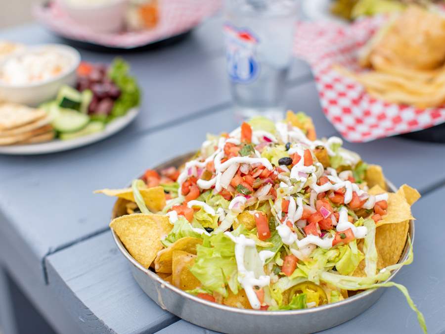 loaded nachos