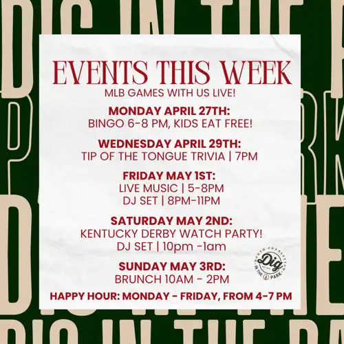 Events This Week!